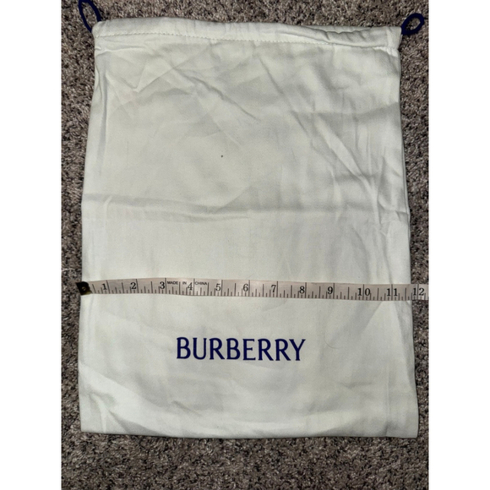 Burberry White & Blue One Size Dust Bag for Storage